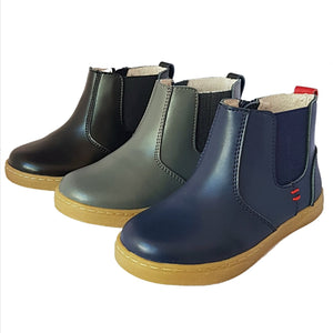 Navy Bobby Boots - Factory Second