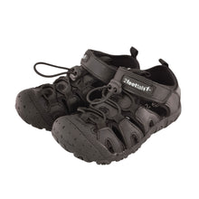 Load image into Gallery viewer, 2FeetTall | Black Riley School Sandal